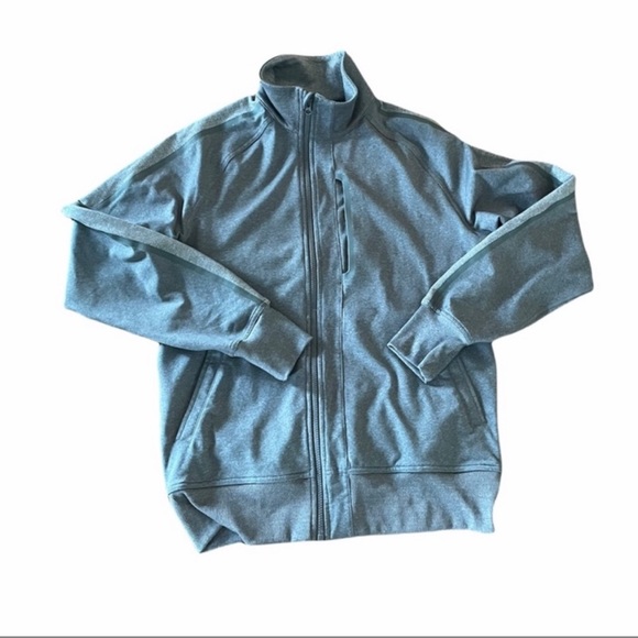 Lululemon men’s yoga athleisure track workout gym athletic track jacket medium - Picture 4 of 10